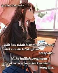 Pin Di Kata Kata Otaku Quotes Anime