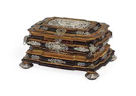 A Parcel Gilt Silver Mounted T