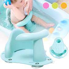 Infant Baby Safety Bath Support Seat Chair Non Slip Infant Bathroom Bath Tub Suction Cup Ring Seat Without Mat Walmart Com Walmart Com