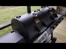 Oklahoma Joe S Longhorn Combo Grill Youtube