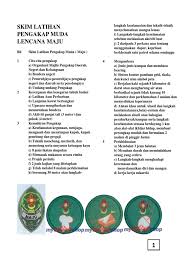 Skim latihan pengakap muda merupakan panduan untuk ahli pengakap muda dalam usaha untuk mencapai rambu pengakap muda, iaitu tahap tertinggi bagi pengakap mud. Nota Lencana Maju Ms 1 5