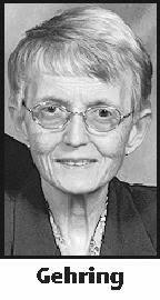 PATRICIA GEHRING Obituary (1939