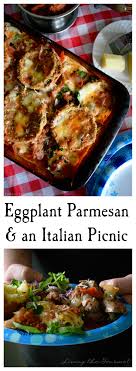 When i'm lucky, it's a cucumber or eggplant. Eggplant Parmesan And An Italian Picnic Living The Gourmet