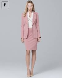 Black And Pink Suit Women 