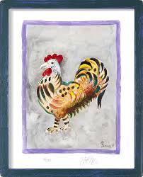 Made of polypropylene, this rooster mat has a plush construction that. The Rooster King By Jacques Pepin Limited Edition Print For New Or Experienced Chef