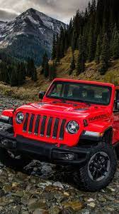 Red Utility Vehicle Jeep Wrangler Outdoor 720x1280 Wallpaper Jeep Wallpaper Jeep Wrangler Car Iphone Wallpaper