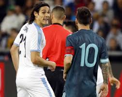 0 17.06.15 argentina vs uruguay 1 : Argentina Vs Uruguay Cavani Messi Threatens To Draw Daggers During International Friendly Daily Post Nigeria