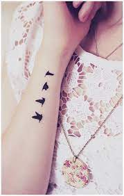 This specific tattoo is ideal for the man who wants a tattoo done on their full arm length. Flying Birds On Arm Tattoo Pictures Tattoo Pictures