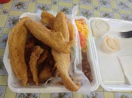 Now showing at your table: Dinner Special 4 Piece Fish With 10 Shrimp And 2 Sides Picture Of Captain La Fish Chicken Bossier City Tripadvisor