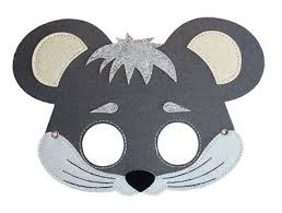 как сделать маску из бумаги своими руками для детей Detskaya Karnavalnaya Maska Dlya Prazdnika Iz Fetra Myshka Igrushki Iz Vojloka Maski Deti Kostyumy Zhivotnyh