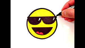 How To Draw A Cool Smiley Face With Sunglasses Youtube We take pictures or draw the best smiley faces we can get our hands on!!! how to draw a cool smiley face with sunglasses