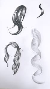 Hair Maeyasi Hair Drawing Draws Pencil Hair Sketch Eye Drawing Drawings