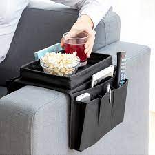 Idéal sur un fauteuil, canapé ou même sur un lit. Organisateur Accoudoir Canape Avec Plateau Achetez Au Meilleur Prix Chez Teleachatdirect Com