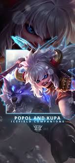 Popol And Kupa Icefield Companions Mlbb Eff By Efforfake On Deviantart In 2020 Mobile Legend Wallpaper Mobile Legends Hero Wallpaper