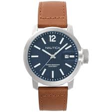 Bored of counting likes on social networks? Sydney Leather Date Watch Nautica
