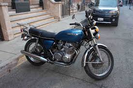 Image result for Nice Blue 1977 Honda