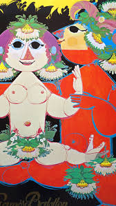 1973 Wiinblad Ballet Poster (cramér Baletten)