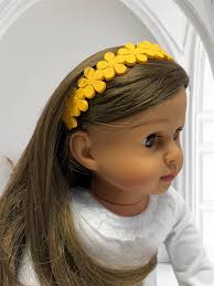 18 Inch Doll Headbands/ Flower Headbands