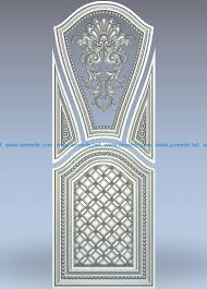 Door Patterned Grid Wood Carving File Stl For Artcam And Aspire Jdpaint Free Vector Art 3d Model Download For Cnc Do Vector Art 3d Free Vector Art Vector Art