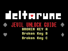 I can't get past him. All Key Piece Locations How To Unlock Jevil Deltarune Youtube