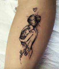 Mother Daughter Tattoos Matching Tattoo Designs Meaningful Tattoo Designs Lovely Tattoo Designs Cute Tattoos For Daughters Mom Tattoos Baby Tattoos