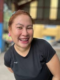 Getting ready for zumba workout today