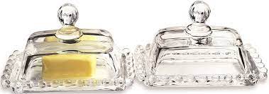 New tupperware open house collection butter dish & mini salt & pepper shaker red. Circleware Catalina Set Of 2 Mini Butter Dishes 4 5 X 2 25 Home And Kitchen Utensils Buy Online At Best Price In Uae Amazon Ae