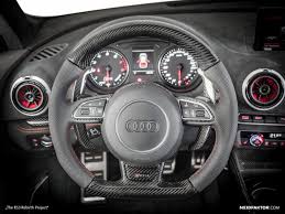 New Audi Rs3 Gets Carbon Fiber And Alcantara Interior From Neidfaktor Autoevolution Audi Rs3 Audi Carbon Fiber