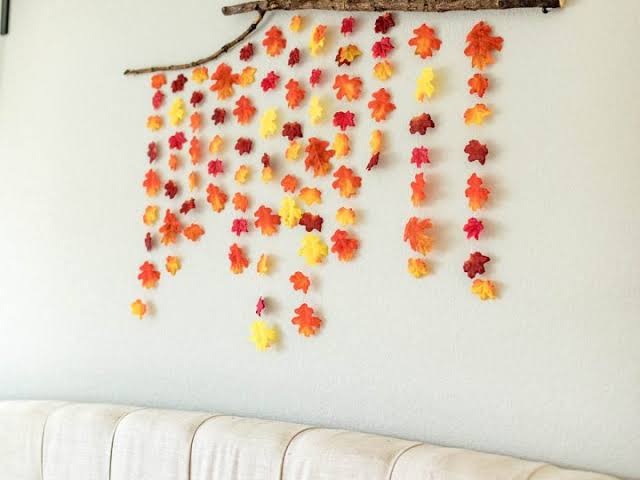 Small Space Fall Decorating