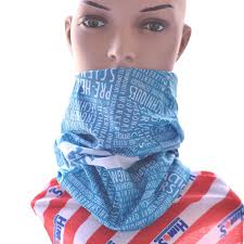 Bandana Tabung Syal Persegi Poliester Cetak Kustom Bandana Mulus Tabung Syal