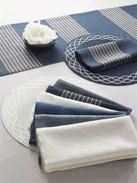 Check spelling or type a new query. Bodrum Tuxedo Linen Blend Navy Blue Table Runner 90 229cm