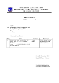 Contoh Surat Pengantar Untuk Bupati Surat Surat Pengantar Proposal