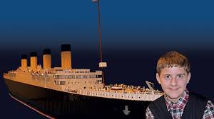 autistic teen's lego titanic replica on