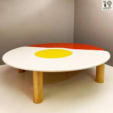 I bought this to use as a coffee table book. Unique Pop Art Dining Or Conference Table By Hanns Rudolf Von Wild 105759