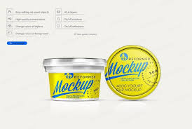 The psd file consists of smart object that's easy to use. 25 Yogurt Mockup Psd Free Download For Branding Graphic Cloud