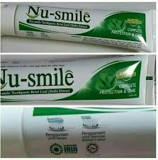 Ketika sakit gigi menyarang tentu obat sakit gigi menjadi salah satu solusi terbaik untuk mengurangi sakit dan nyeri yang dialami. Nu Smile Toothpaste Pasta Gigi Nu Smile Original Hwi Shopee Indonesia