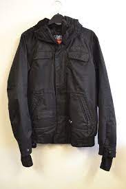 Mens O Neill Freedom Series Hooded Jacket Black Uk Size L Large Derx3sb Jackets Hooded Jacket Mens Outfits