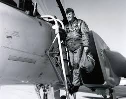 That sentence is the only time yeager is mentioned, and the article never claims that yeager. Remembering Chuck Yeager A Pilot With The Right Stuff National Air And Space Museum