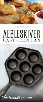 Aebleskiver Cast Iron Pan Great For Making Small Appetizers Or Pancakes Or Whatever Recipes Cast Iron Recipes Cooking Recipes