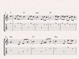 Click the links below to download blank staff paper for music theory lessons, solo instruments, solo piano, guitar tab, choir and more. Fur Elise Free Guitar Tablature Sheet Music Youtube