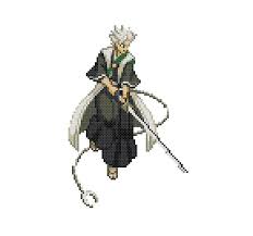 Bleach anime cross stitch patterns. Bleach Cross Stitch Pattern Hitsugaya Cross Stitch Patterns Geeky Cross Stitch Patterns Cross Stitch
