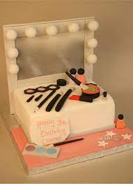 The cake blog will teach you how to make them both yummy and pretty too! Pin By Cortina Bandur On Cakes Mini Cakes Make Up Cake Birthday Cake Girls Makeup Birthday Cakes