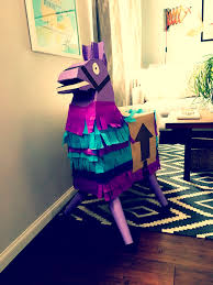 Use a series of straight lines to sketch the top of his head and snout. How To Make A Fortnite Llama Pinata Diwhy Life