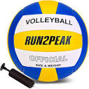 Amazon.com : RUN2PEAK Soft Volleyball Beach Volleyball Ball ...