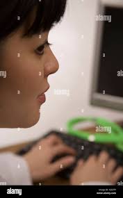 Custom keyboard hi-res stock photography and images