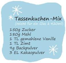 Elly S Art Adventskalender 2012 23 Schneller Tassenkuchen Tassen Kuchen Tassenkuchen Schneller Tassenkuchen
