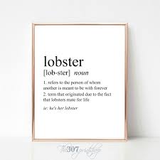 Lobster Friends Definition Dictionary Print Tv Show Prints Etsy In 2020 Friend Definition Dictionary Prints Typography Quotes