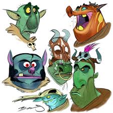 Creature Designs Brett Bean Creature Design Concept Art Characters Character Design