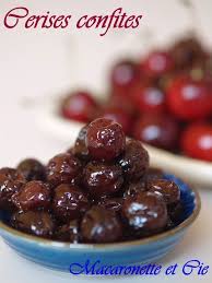 Cerises Confites Maison Macaronette Et Cie Cerise Confite Recettes De Cuisine Cuisine Et Boissons