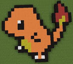 Maybe you would like to learn more about one of these? Minecraft Pixel Art Charmander From Pokemon By Thisusernameisfalse On Deviantart